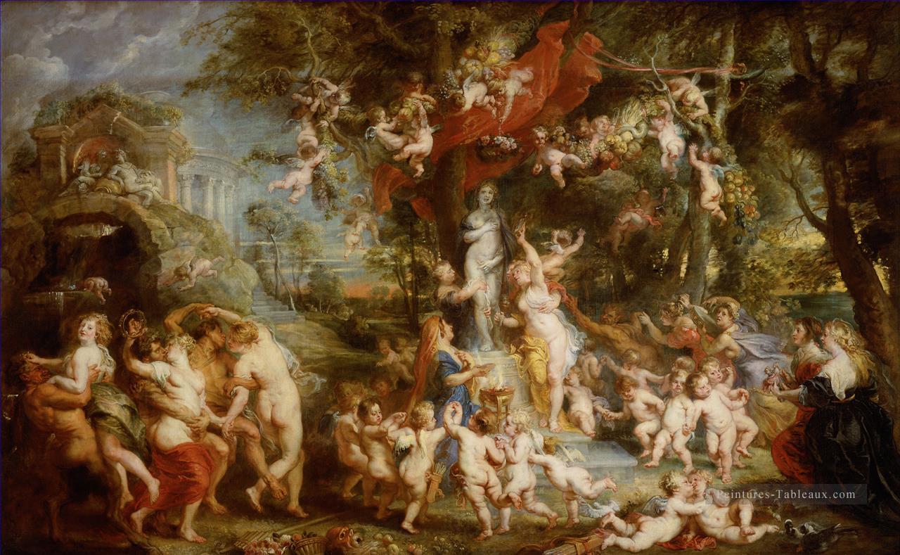 La fête de Vénus Peter Paul Rubens Peintures à l'huile